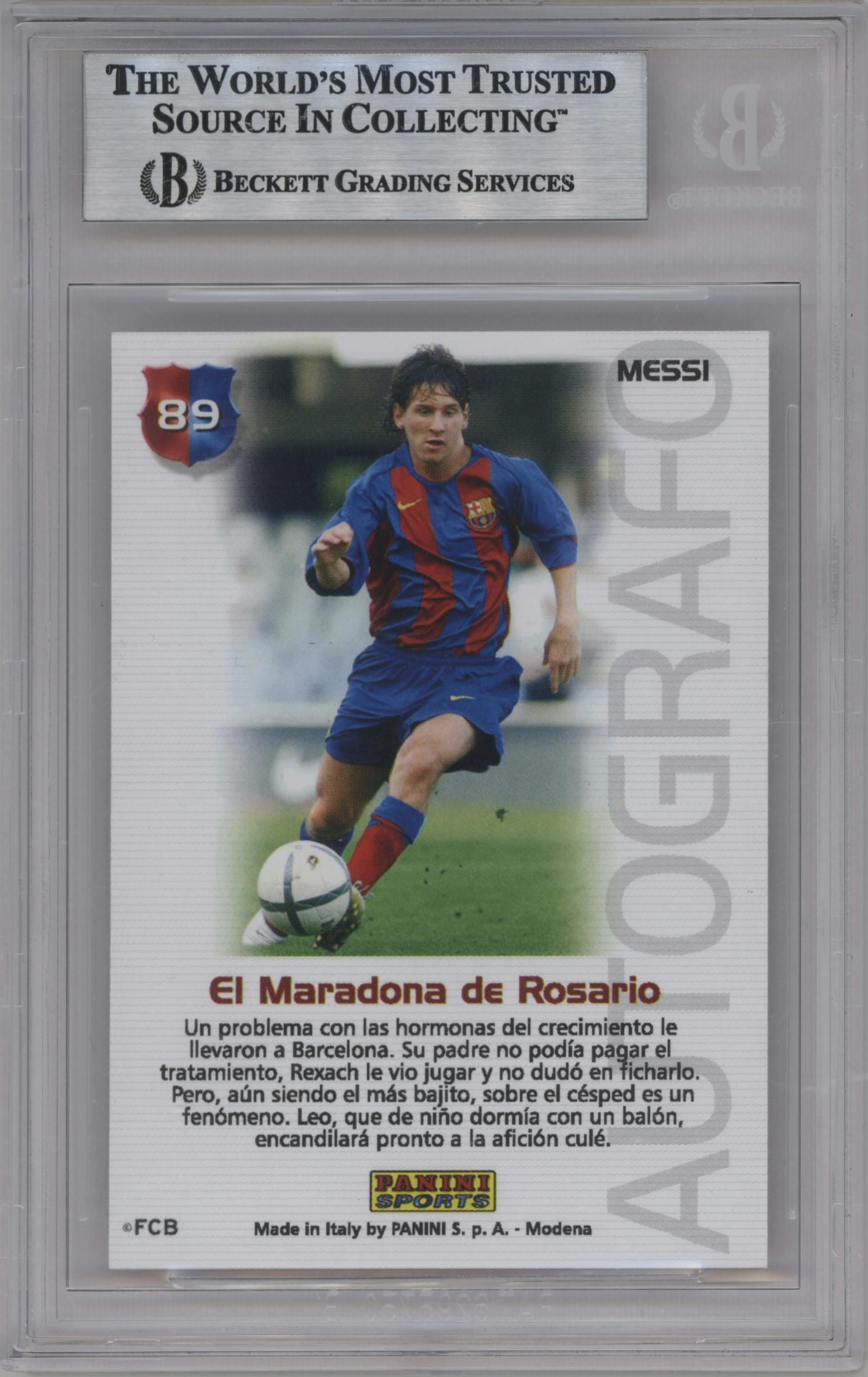 2004-05 Panini Megacracks Barça Campeón #89 - Back