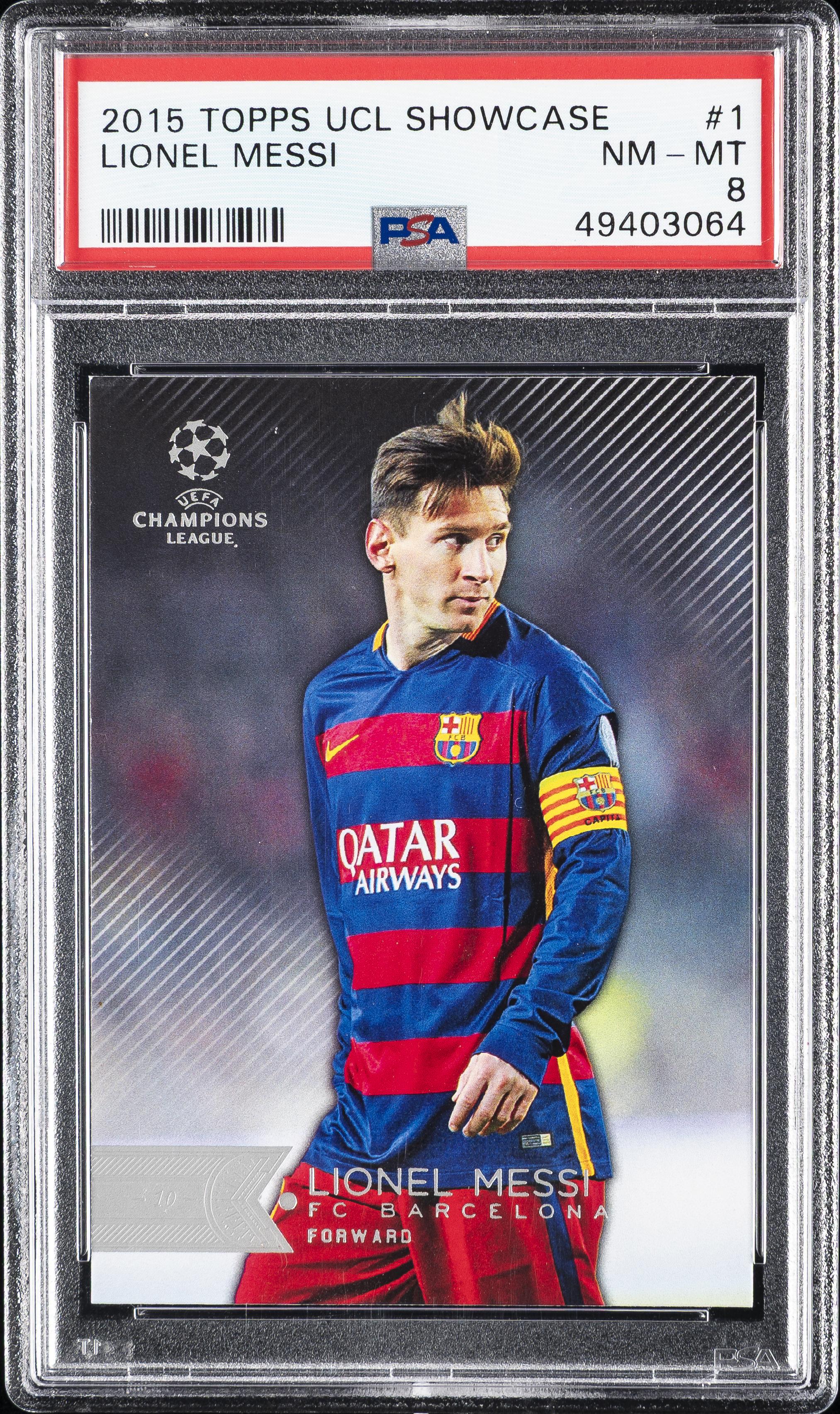 2015-16 Topps UEFA Champions League Showcase #1 - Front