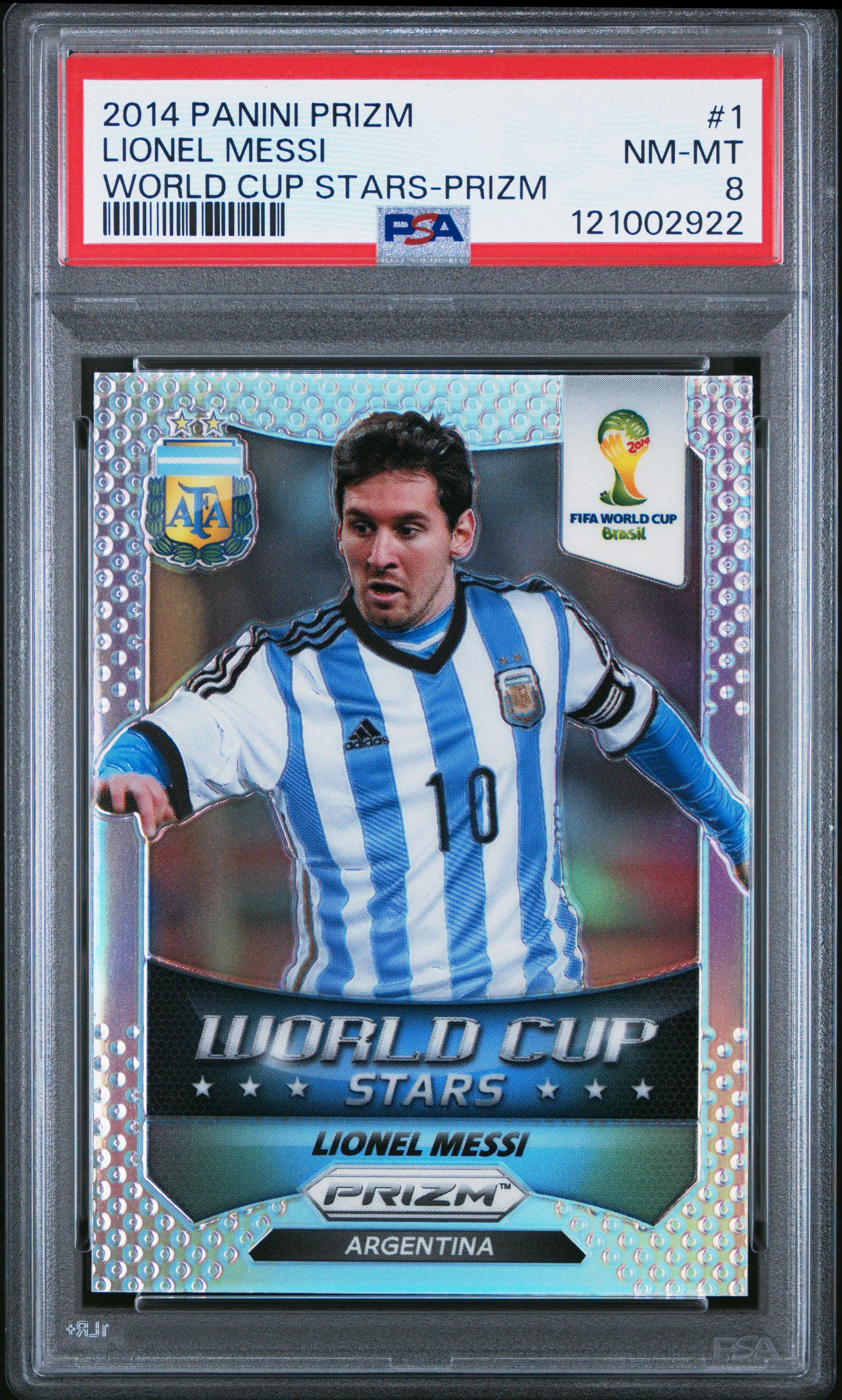 2014 Panini Prizm World Cup – World Cup Stars Silver Prizm - Front
