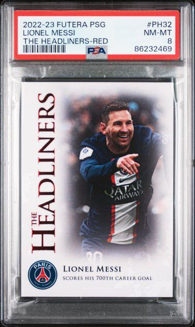 2022-23 Futera PSG Headliners – Red /10 - Front