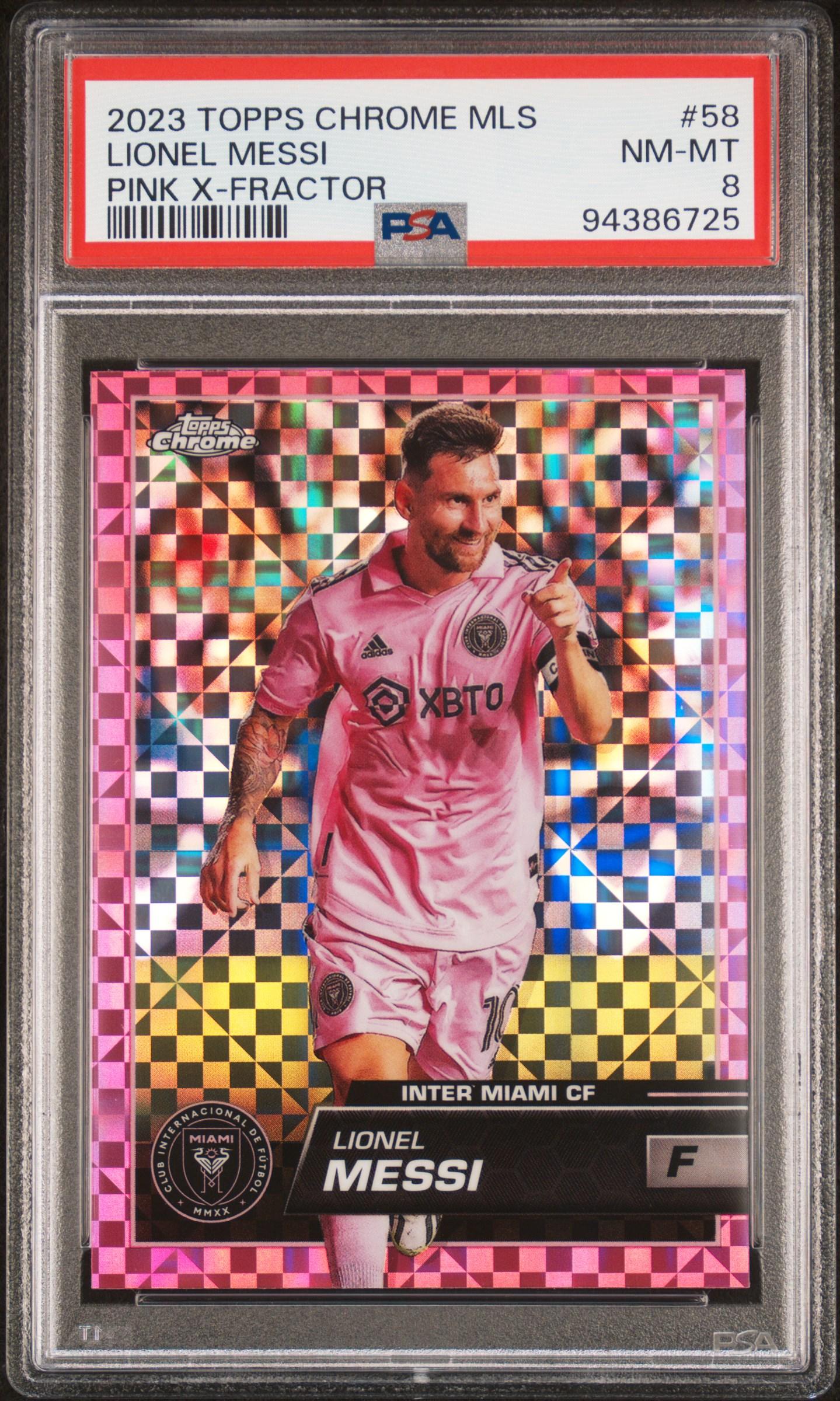 2023 Topps Chrome MLS — Pink X Fractor Color Match - Front